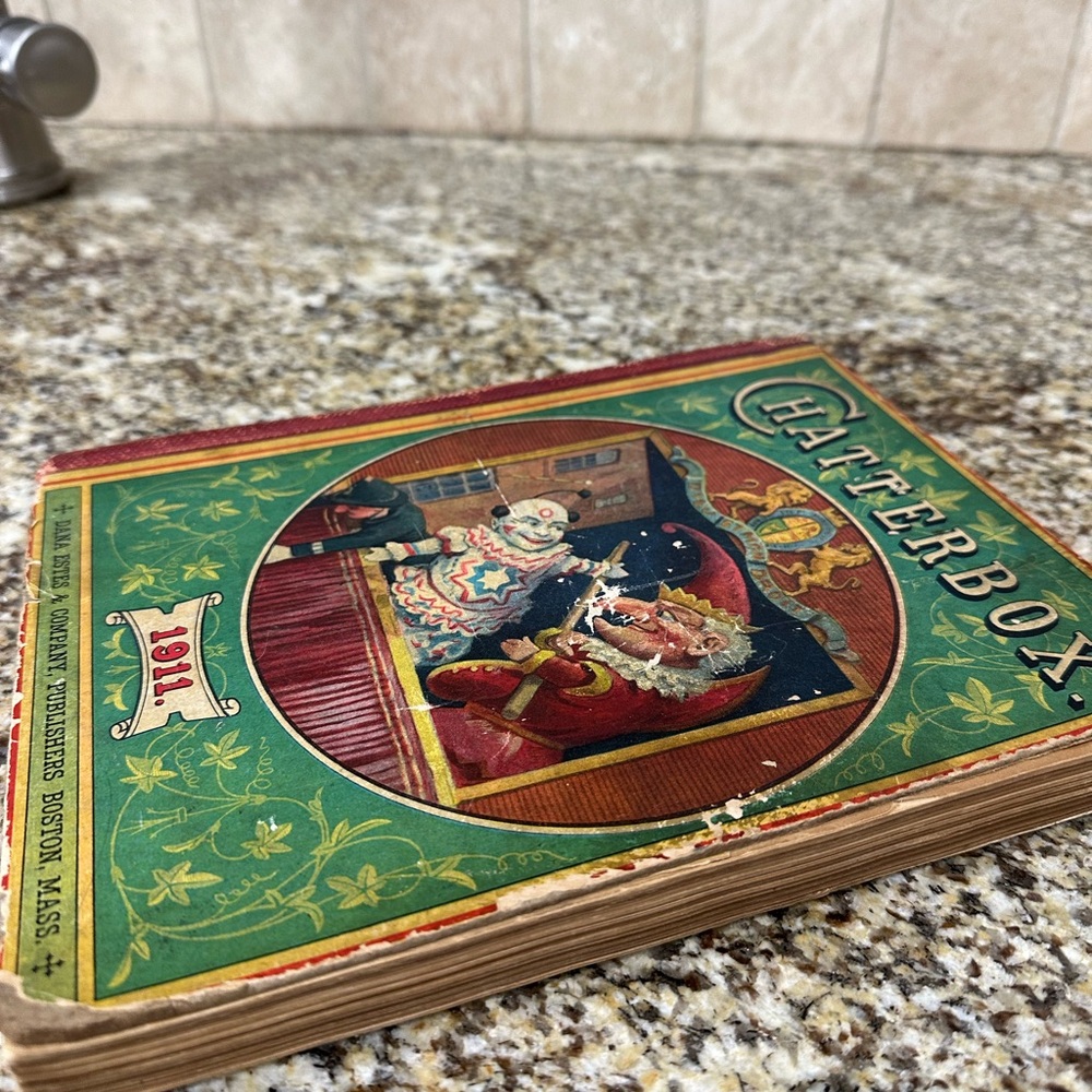 Vintage Chatterbox Book with Colorful Cover - Picture 6 of 13